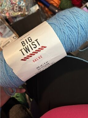 BIG TWIST Value Acrylic Yarn lot 4 skeins